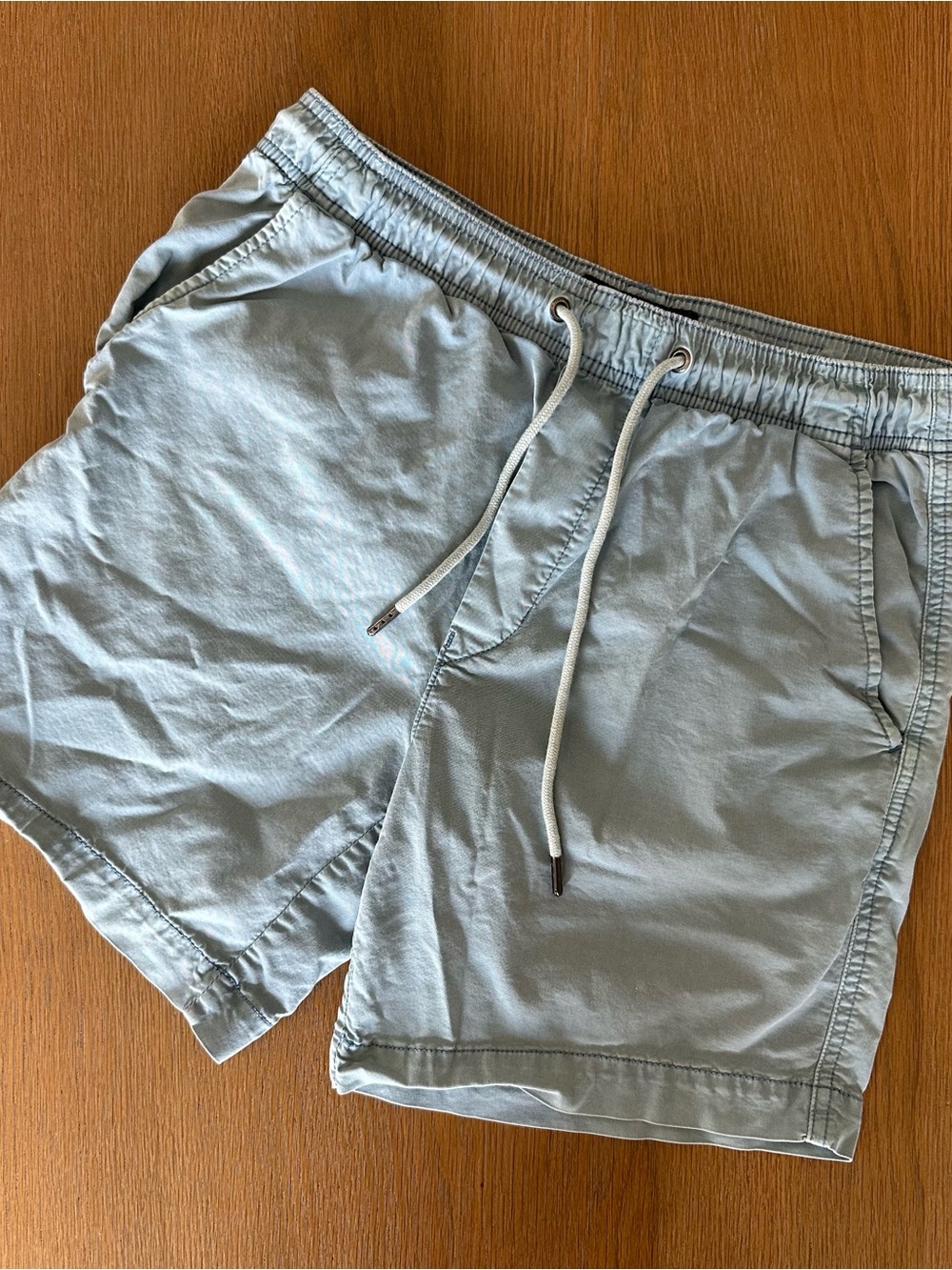 Men’s American Eagle Light Blue Drawstring Casual Shorts